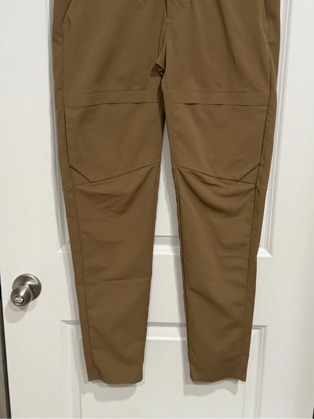 Lululemon Mile View Pants Men's 30 Dark Tan Water Repellent Tech Utility